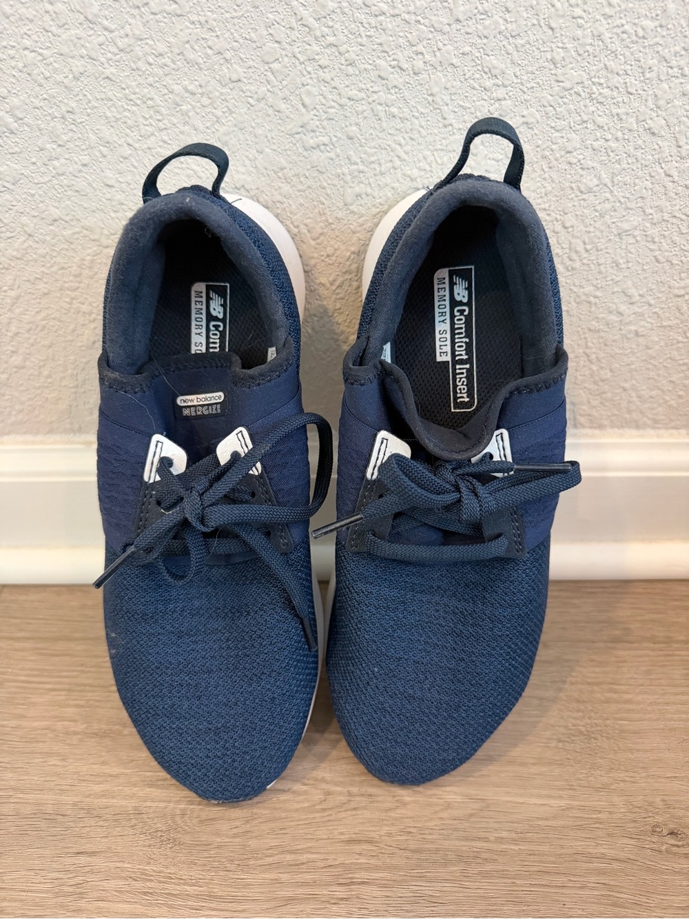 New Balance Navy Blue Energize Knit Sneakers